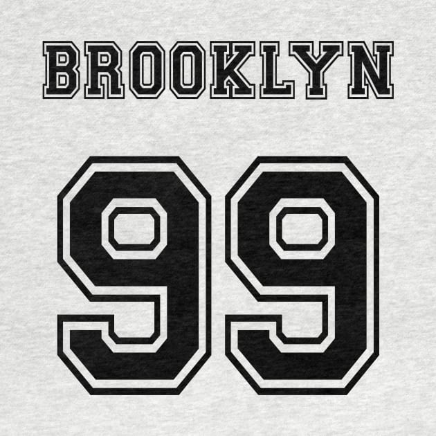 Brooklyn 99 Jersey w/ badge on front (Light colored shirts) by opiester